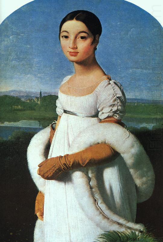 Portrait of Mlle.Riviere, Jean-Auguste Dominique Ingres